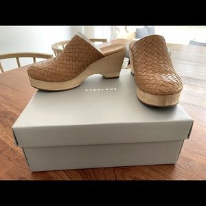 Everlane woven clog